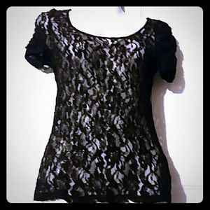 XXI LACE TOP S/S